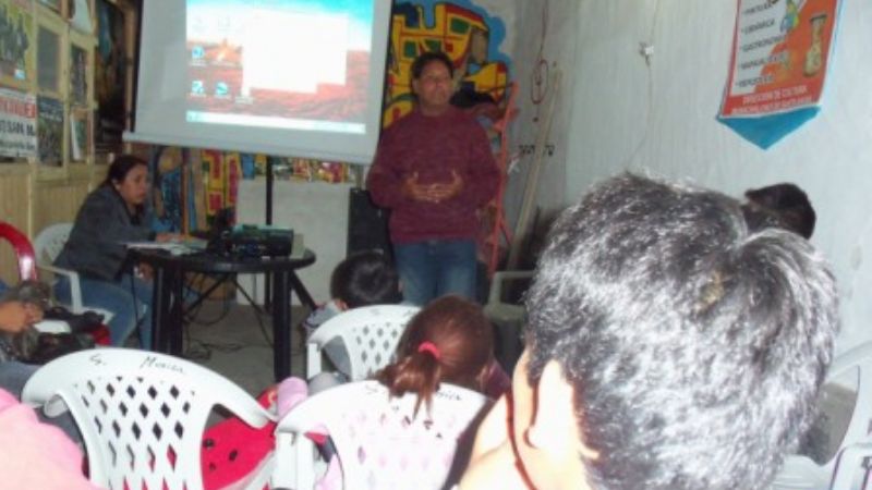 Charla sobre seguridad vial en Santa María