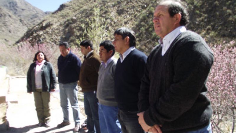 Localidades de Chañar Punco y el apoyo constante a la comuna