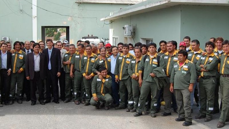 Festejo para los trabajadores de la EC SAPEM