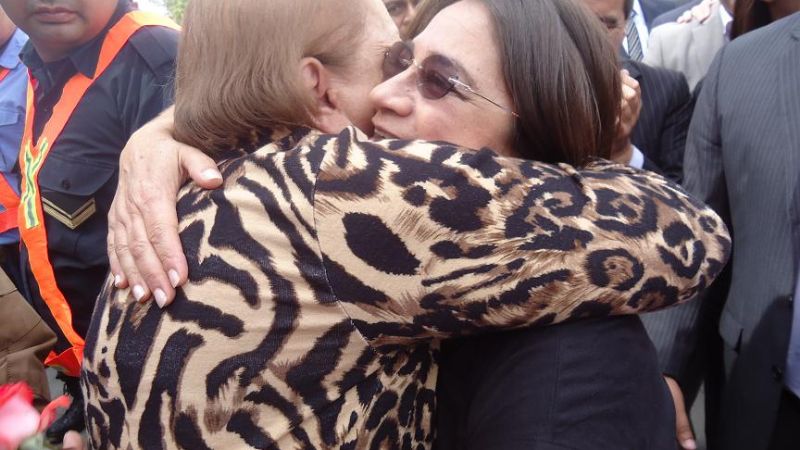 Corpacci saludó a la militancia