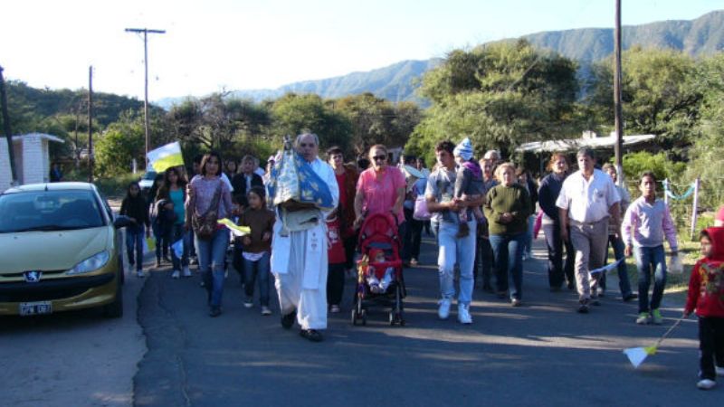 Imagen de la Virgen Misionera sigue recorriendo FME 
