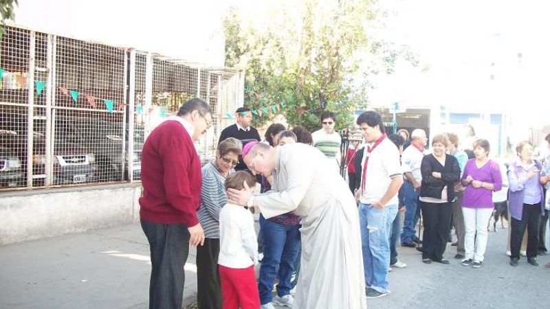 Una jornada jubilosa vivió la comunidad de La Chacarita 