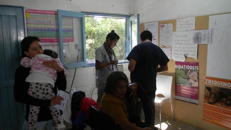 Profesionales de la Salud atendieron en Nueva Coneta