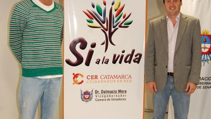 Mera y Meolans lanzaron el programa “Sí a la Vida”