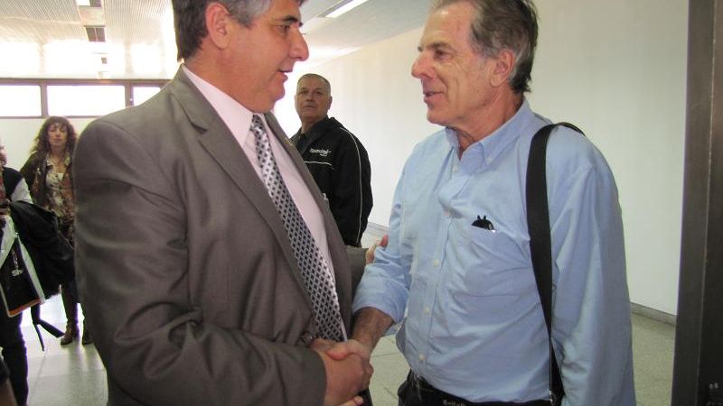 Víctor Laplace llegó a Catamarca