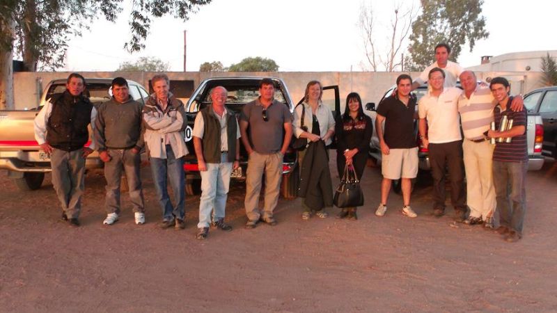 Productores nogaleros catamarqueños en simposio internacional minero