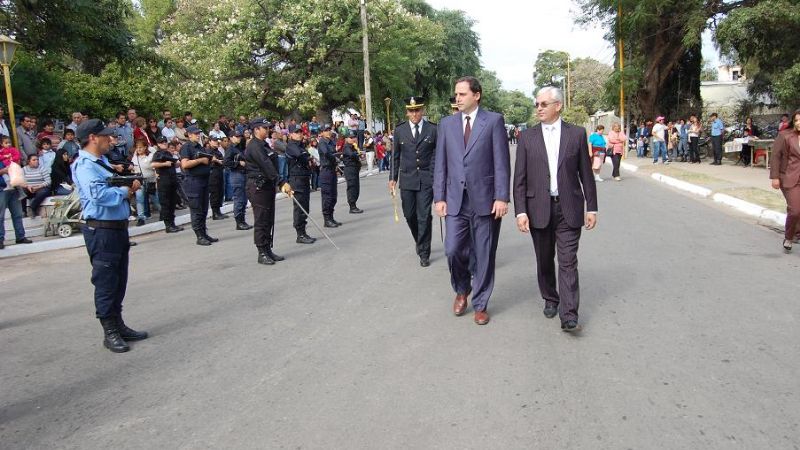 Mera encabezó los actos por el 187° aniversario del natalicio de Fray Mamerto 