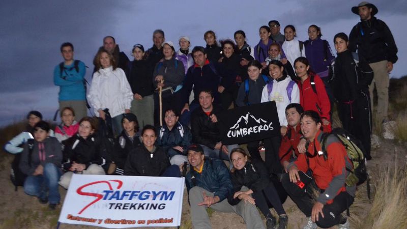 Exitoso trekking en Valle Viejo