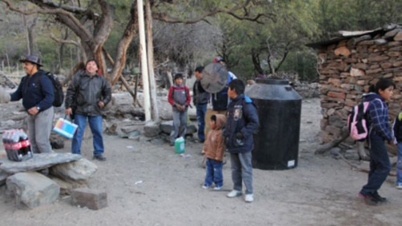 Andersch nuevamente visitó la Escuela de Los Saltos