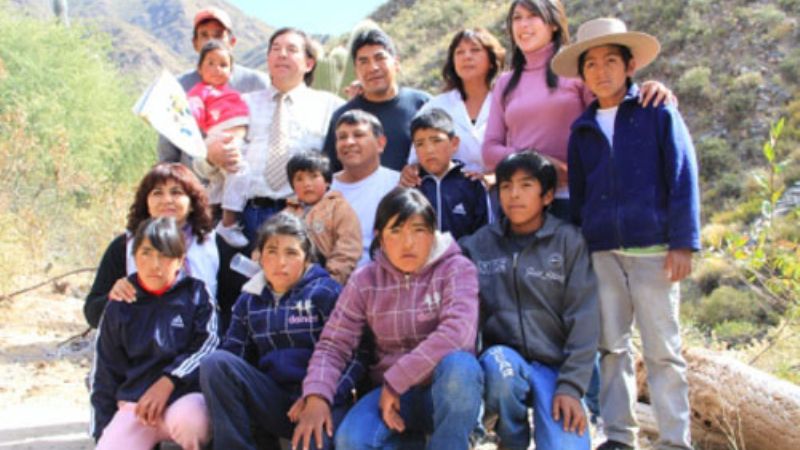 Andersch nuevamente visitó la Escuela de Los Saltos