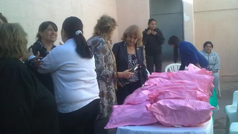 Trabajo conjunto de promoción en el Correccional de Mujeres