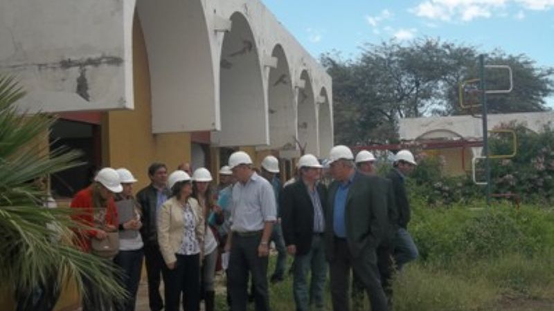 Avanza la obra de construcción del Centro de Promoción e Integración Juvenil 