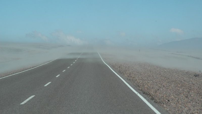 El sábado se registrarán los vientos más fuertes