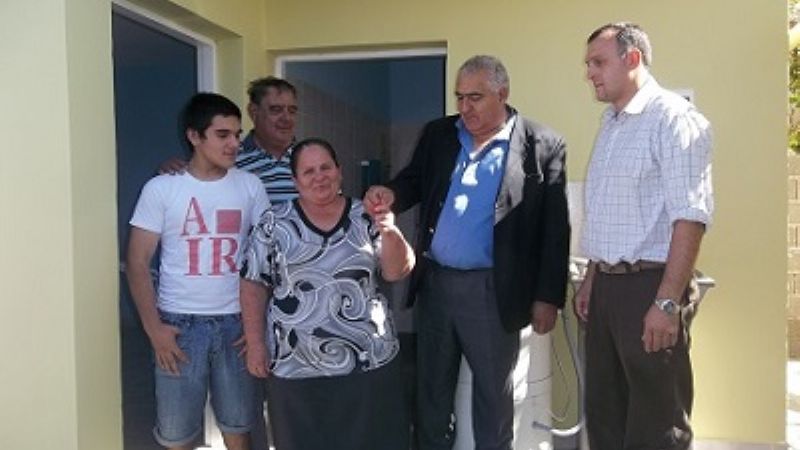 Entregaron módulo a persona con problemas de salud