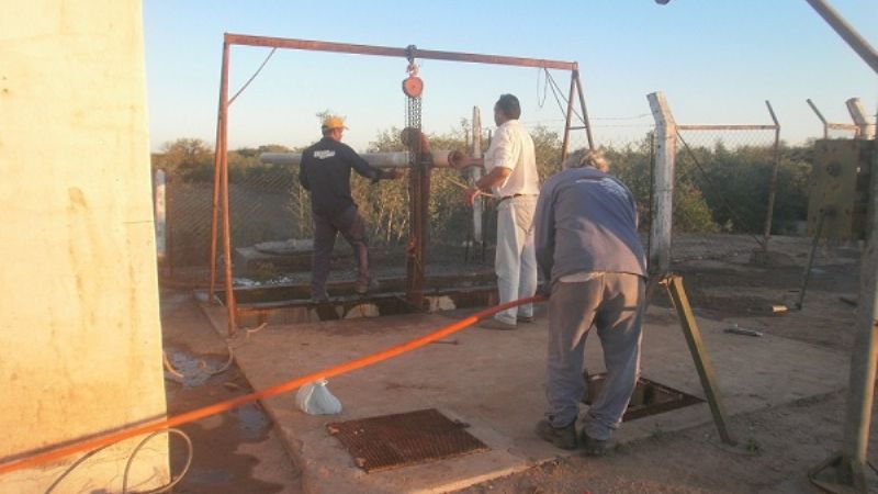 La DASI realizó tareas de saneamiento en Recreo