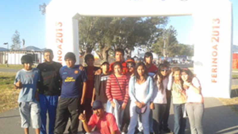 Alumnos de la Escuela Municipal participaron de FERINOA