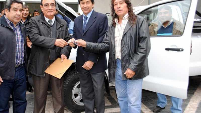 Belén donó una camioneta para divisional de la DASI