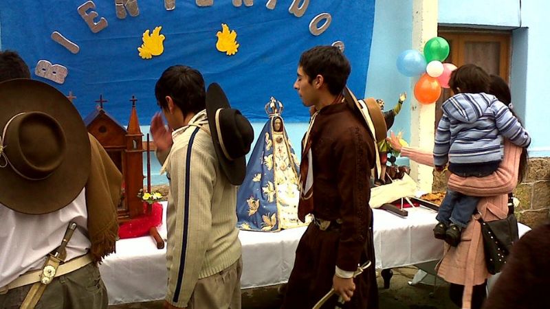 La Virgen Peregrina continúa recorriendo Fray M. Esquiú