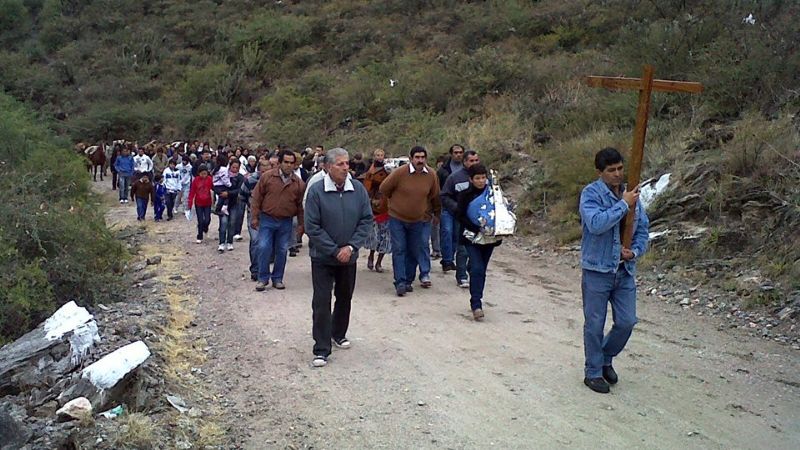 La Virgen Peregrina continúa recorriendo Fray M. Esquiú