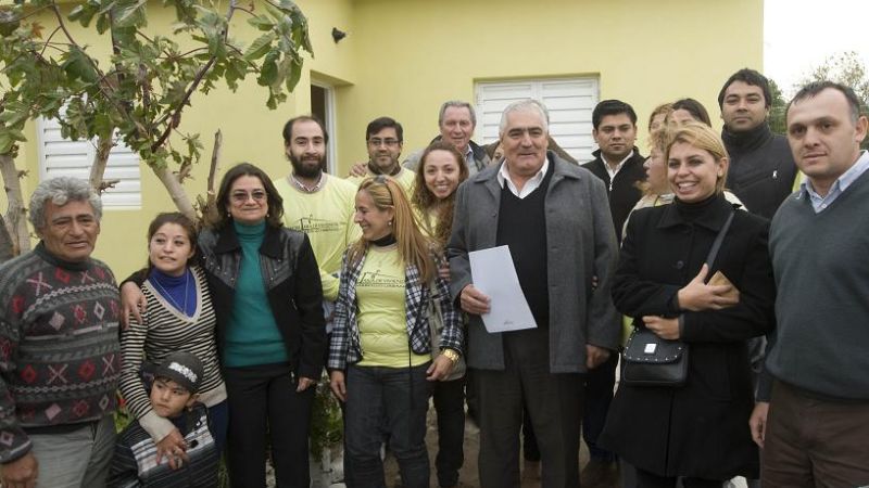 Entregaron viviendas en el Sur y en el Norte