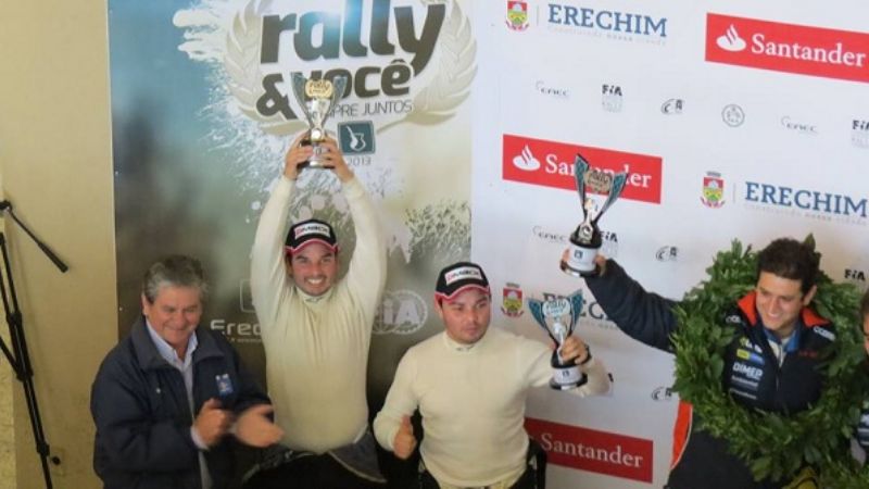 Los Lozano 2dos. por el Rally CODASUR en Brasil