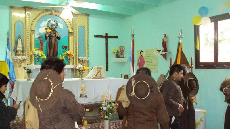 La Virgen Peregrina visitó distintas localidades de FME