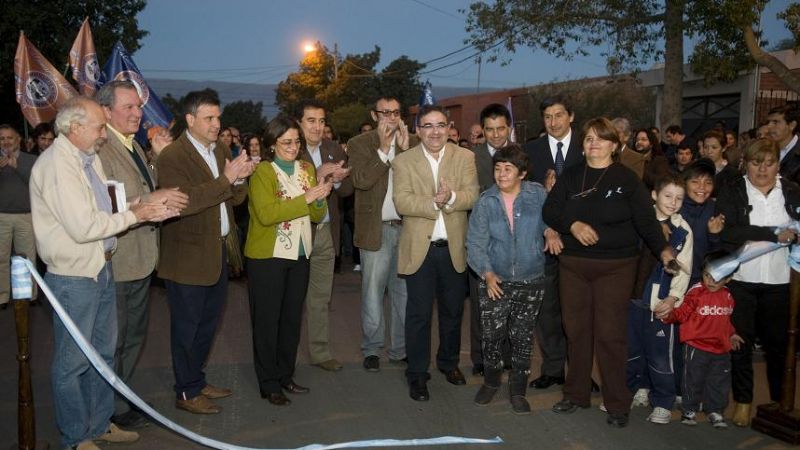 La Gobernadora inauguró obras en el norte capitalino