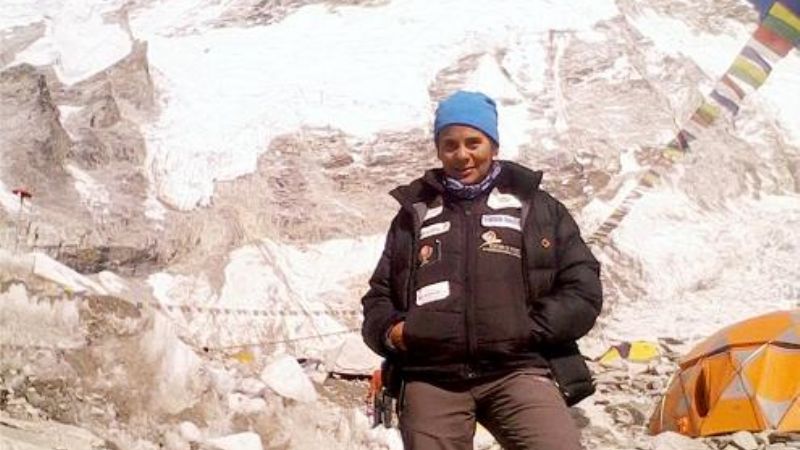 Úrsula Díaz, segunda mujer argentina en llegar al Everest