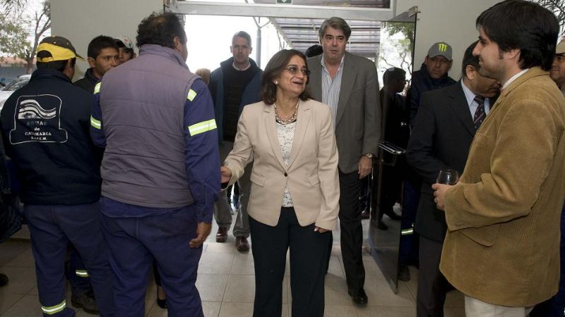 Corpacci visitó Aguas de Catamarca SAPEM