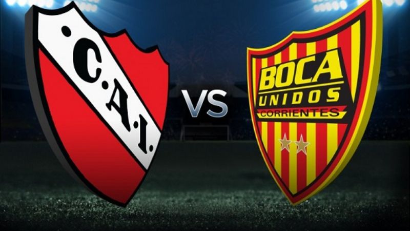 Independiente frente a Boca Unidos por Copa Argentina