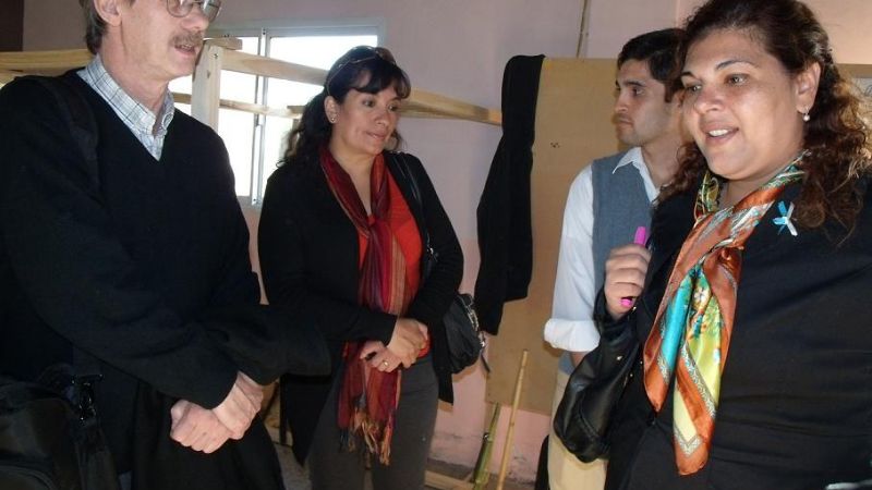 Capacitación de técnicas de tejidos en telar en Valle Viejo