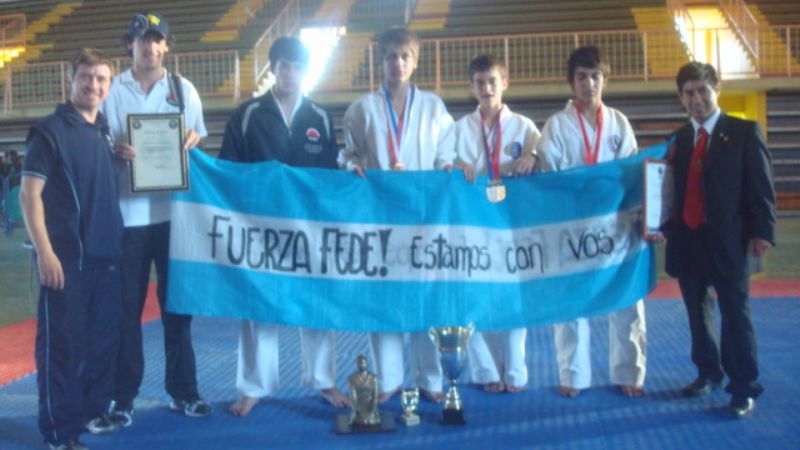 Monitoreo nacional y master class de karate deportivo