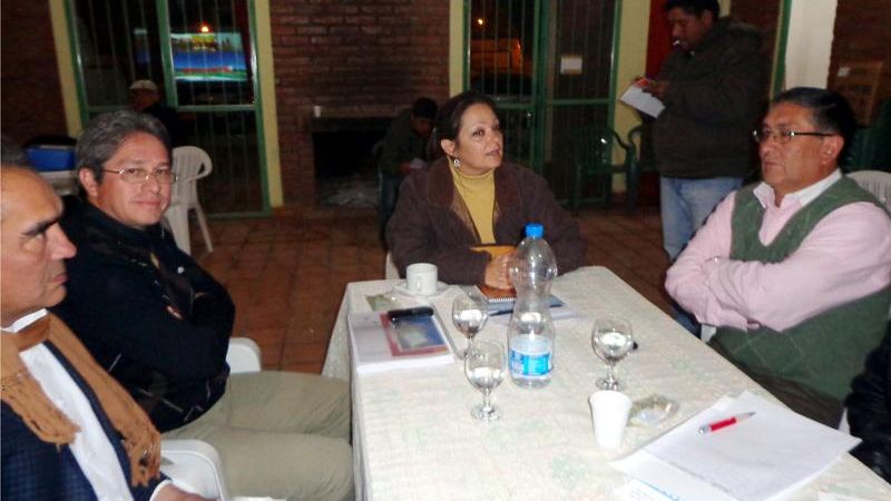 Ponferrada con los integrantes del “G11”