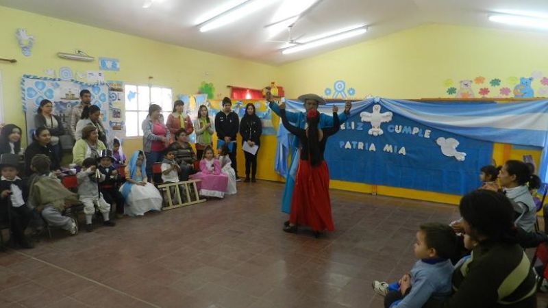 Festejo en la Sede de Participación Vecinal de Parque Norte