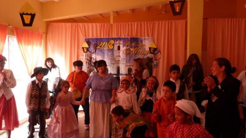 La Escuelita de Rehabilitación tuvo su acto del 25 de Mayo