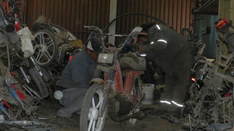 Reducción de motos del Corralón Municipal