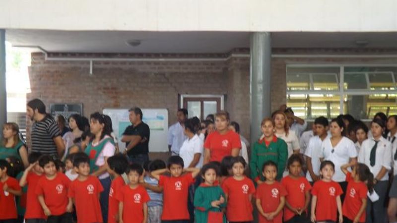 Escuelas municipales festejan la semana de los Jardines