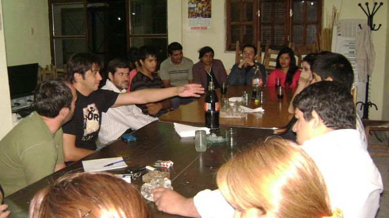 Encuentro de intercambio con jóvenes de Perú, Colombia y México