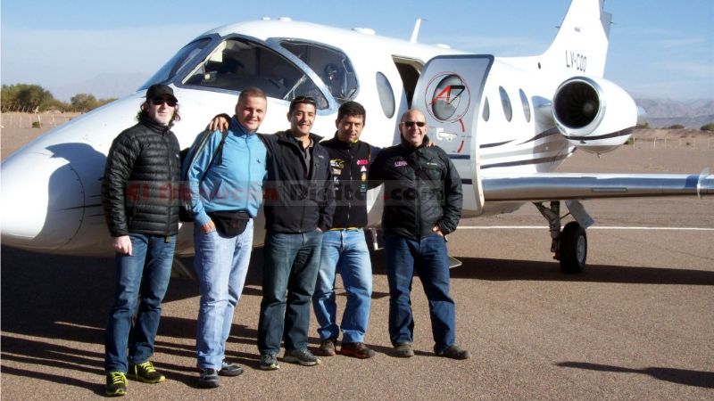 Piloto del Dakar prueba motos y cuatris en Fiambalá