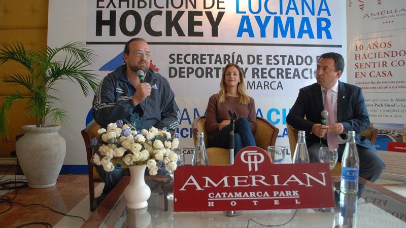 Luciana Aymar en Catamarca