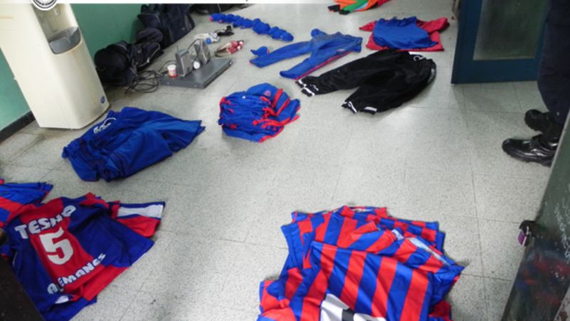 Recuperan indumentaria robada en el Club Tesorieri