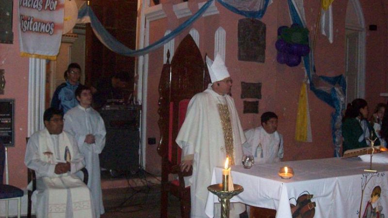 Se cerró la intensa visita pastoral del Obispo a Tinogasta