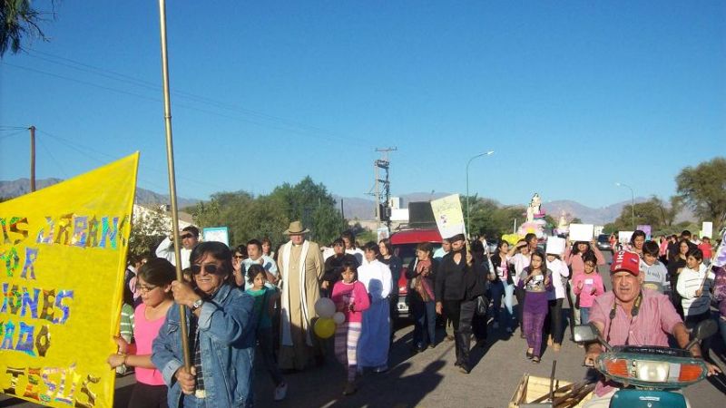 Se cerró la intensa visita pastoral del Obispo a Tinogasta