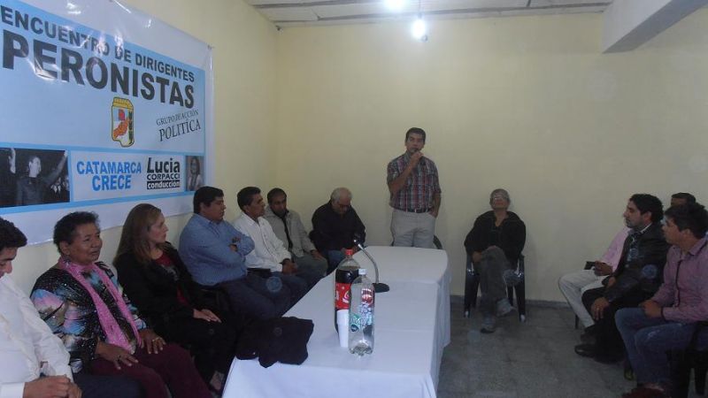 Dirigentes peronistas ratificaron su apoyo a Corpacci