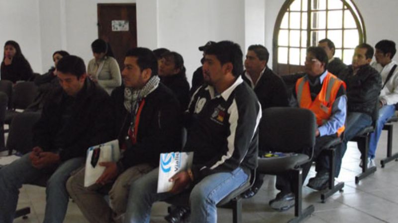 Capacitación sobre seguridad vial en Santa María