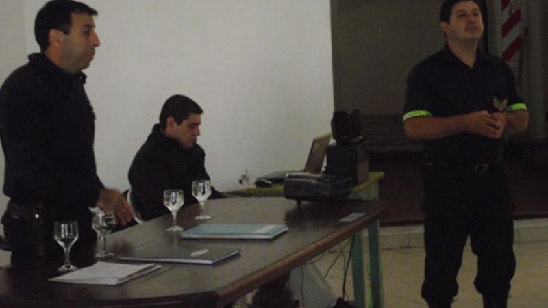 Capacitación sobre seguridad vial en Santa María