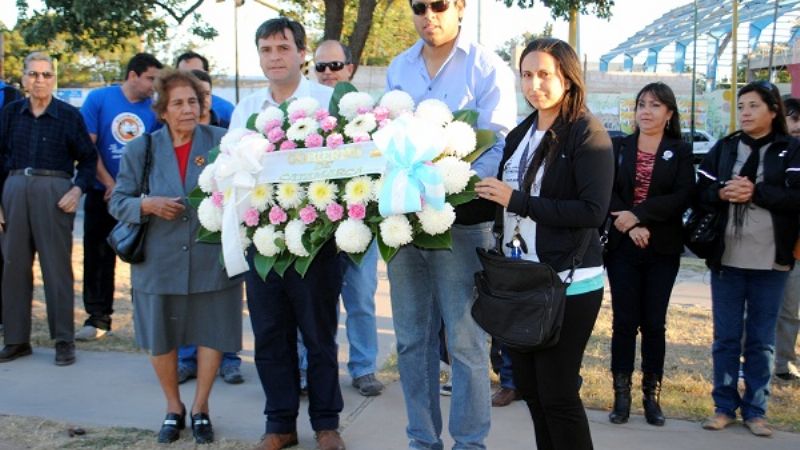 Evocaron a Evita Perón en el día de su natalicio