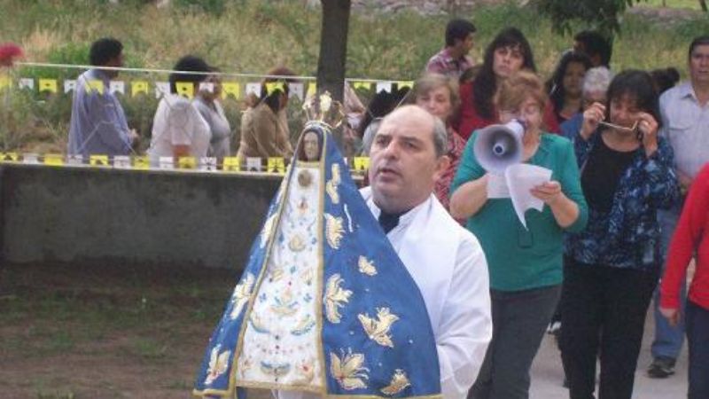 Imagen de la Virgen Misionera llegó a Sierra Brava 