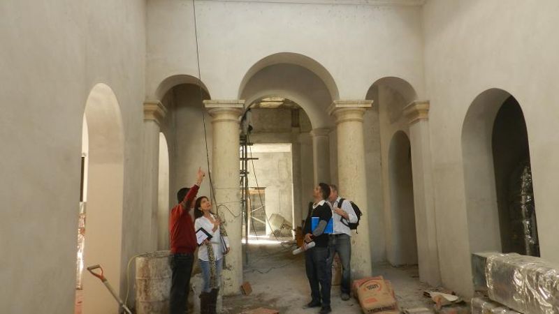 Importante avance en la obra del Museo de la Ciudad Luis Caravati