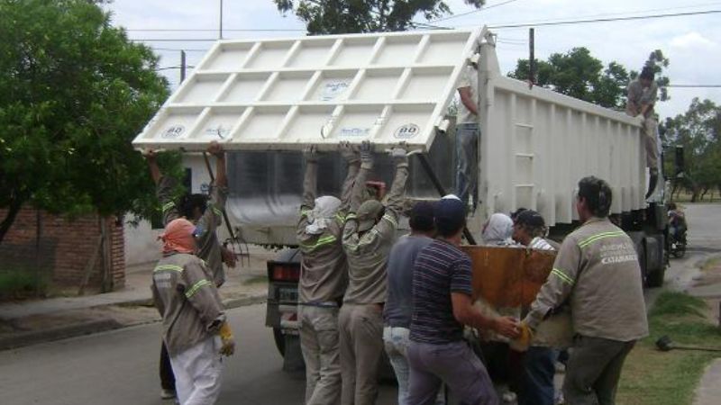 Descacharrado en Villa Eumelia